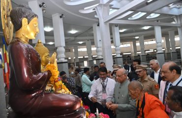 13.04.2023 : Governor visits to Deekshabhoomi in Nagpur