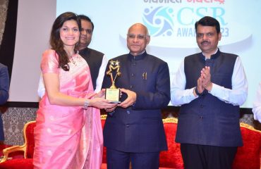 Governor Ramesh Bais presented the Navabharat Group's CSR Awards 2023