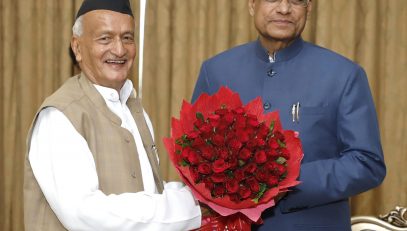 16.05.2023 : Koshyari meets Governor Ramesh Bais