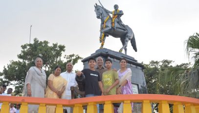 24.05.2023 : Governor visits historic Pratapgad Fort