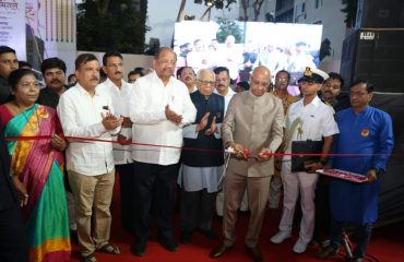 28.05.2023 : Governor Ramesh Bais inaugurated an exhibition on the life and work of Veer Savarkar