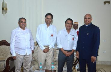 03.06.2023 : Sunil Gavaskar meets Governor