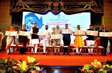 06.06.2023 : Governor releases postage stamp on Coronation of Chhatrapati Shivaji Maharaj