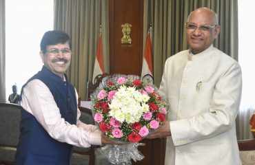 07.06.2023 : New VC of the University of Mumbai meets Governor