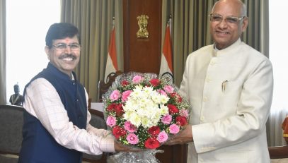 07.06.2023 : New VC of the University of Mumbai meets Governor