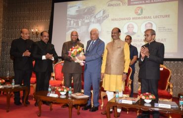 Governor paid rich tributes to industrialist Walchand Hirachand at the 50th 'Walchand Memorial Lecture'