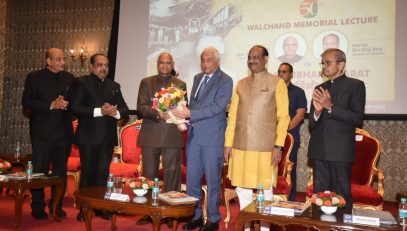 Governor paid rich tributes to industrialist Walchand Hirachand at the 50th 'Walchand Memorial Lecture'