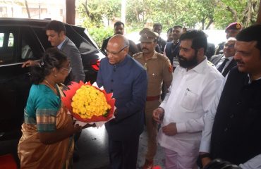 06.07.2023 : Warm reception of President's at Raj Bhavan