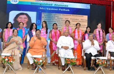 07.07.2023:Governor presides over the 108th Foundation Day of the SNDT Women's University