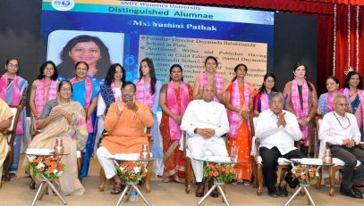 07.07.2023:Governor presides over the 108th Foundation Day of the SNDT Women's University