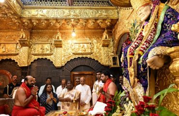 07.07.2023 : Presidnet of India visits to Shri Sai Baba Samadhi Mandir