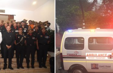 26.07.2023 : Governor presents Ambulances to Assam and Arunachal Pradesh Sainik Boards