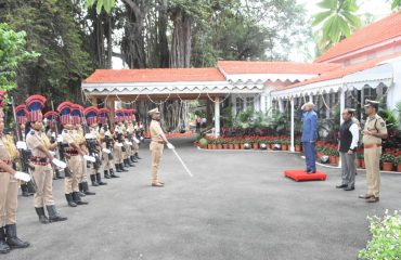 12.08.2023 : Governor arrives in pune on 4 day visit