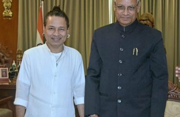 19.08.2023: Well known playback singer Kailash Kher met Governor