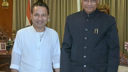 19.08.2023: Well known playback singer Kailash Kher met Governor