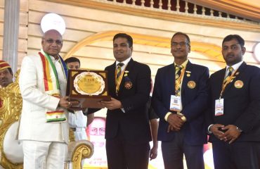 26.08.2023 : Governor inaugurates Convention of Jain Terapanth Professional Forum