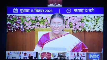 13.09.2023 :  President of India launches the nationwide health initiative Ayushman Bhava