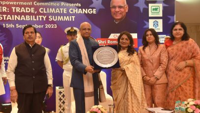 15.09.2023 :  Governor inaugurates  a one-day Summit on Trade, Climate Change and Sustainability