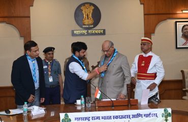 Governor was formally sworn in as the Patron of the Maharashtra State Bharat Scouts and Guides
