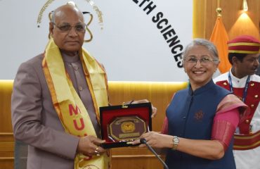 12.10.2023 : Governor visits to Maharashtra University of Health Sciences