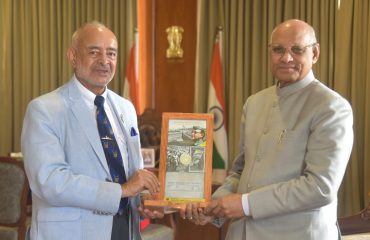 17.10.2023 : Lt. Governor of Andaman and Nicobar Islands meets Governor Ramesh Bais