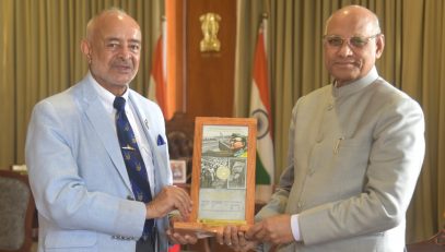 17.10.2023 : Lt. Governor of Andaman and Nicobar Islands meets Governor Ramesh Bais