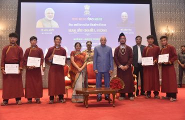 31.10. 2023: Jammu & Kashmir and Ladakh Union Territories Formation Day Celebrations at Maharashtra Raj Bhavan