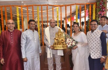 05.11.2023 : Governor attends a socio cultural programme organised by Chhattisgarh Kurmi Samaj