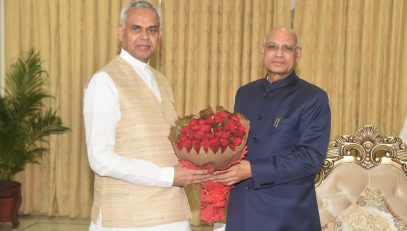 07.11.2023: Gujarat Governor meets Governor Bais