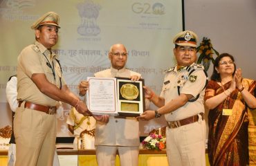 23.11.2023: Governor inaugurates the Kshetriya Raj Bhasha Sammelan organised by the Department of Official Language of GoI