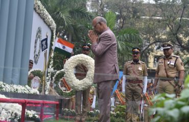 26.11.2023: Governor, CM, Dy CM pay tribute to police martyrs on 26 /11 anniversary