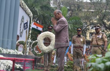 26.11.2023: Governor, CM, Dy CM pay tribute to police martyrs on 26 /11 anniversary