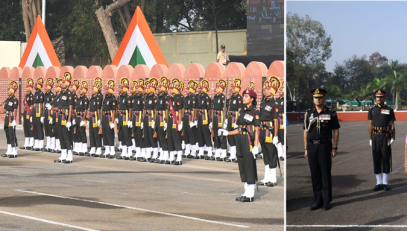 01.12.2023 : President of India presents President’s Colour to Armed Forces Medical College, Pune