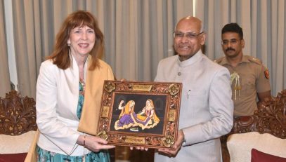 06.12.2023 : Governor of State of Victoria in Austrailia met Maharashtra Governor