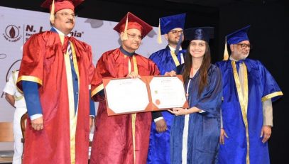 16.12.2023 : Governor attends convocation of the N L Dalmia Institute of Management Studies and Research