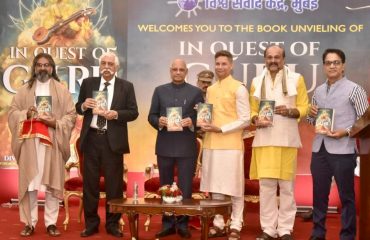 16.12.2023 : Governor releases Matthew Zschoche's book 'In Quest of Guru'