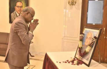 25.12.2023 : Governor pays tribute to Atal Bihari Vajpayee