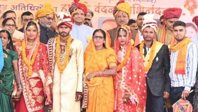 31.12.2023 : Governor presides 6th Chhattisgarh Manwa Kurmi Kshatriya Samaj Sammelan