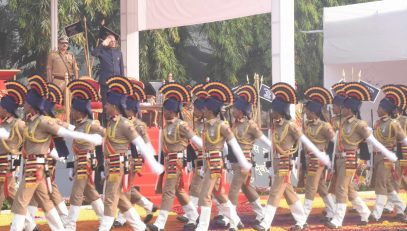 02.01.2024 : Governor attends State Police Raising Day function
