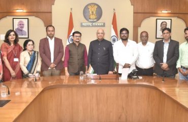 11.01.2024 : A delegation of journalists from the states of Odisha and Uttarakhand meets Governor