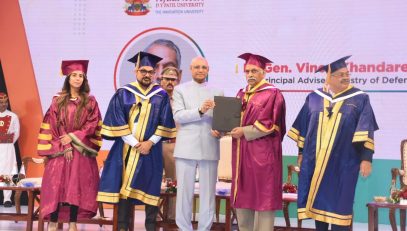 16.01.2024 : Governor presides over the Convocation of the Ajeenkya DY Patil University