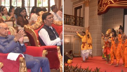 24.01.2024: Governor presides over the Uttar Pradesh State Formation Day celebration