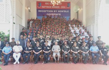 01.02.2024 : Reception for the NCC Cadets returning from RDC 2024
