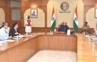 07.02.2024 : Governor reviews various schemes being implemented through Tribal Development Department