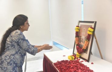 15.02.2024 : Raj Bhavan pays tributes to St. Sevalal Maharaj