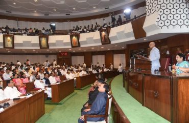 20.02.2024: Governor addresses the joint session of the Maharashtra State Legislature