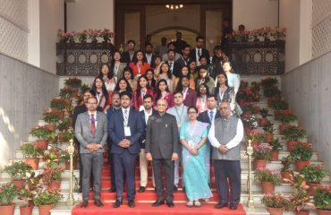 100 - member Bangladesh Youth Delegation meets Governor