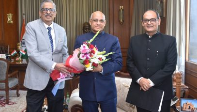 18.03.2024: Lokayukta and Upa Lokayukta called on Governor