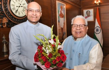 21.04.2024 : Maharashtra Governor meets Rajasthan Governor
