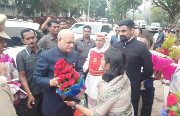 21.05.2024 : Governor Ramesh Bais arrives at Mahabaleshwar